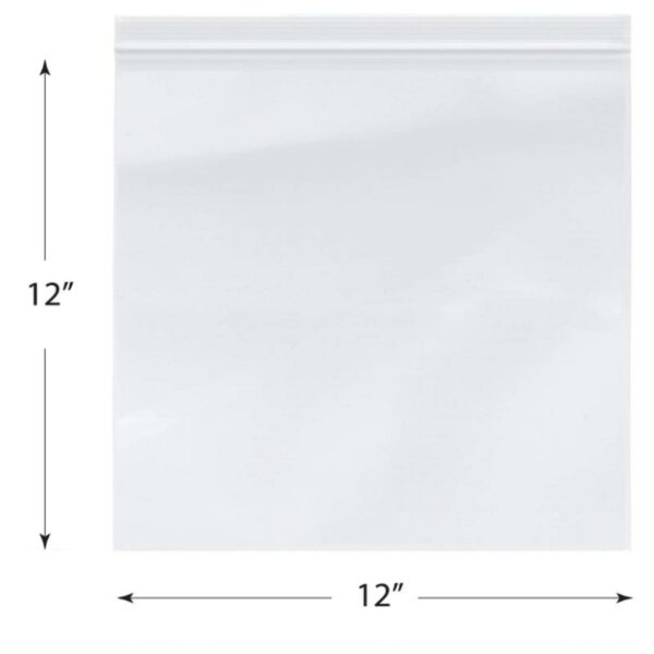 Wholesale Resealable Ziplock Bags – 12″ x 12″ - Image 3