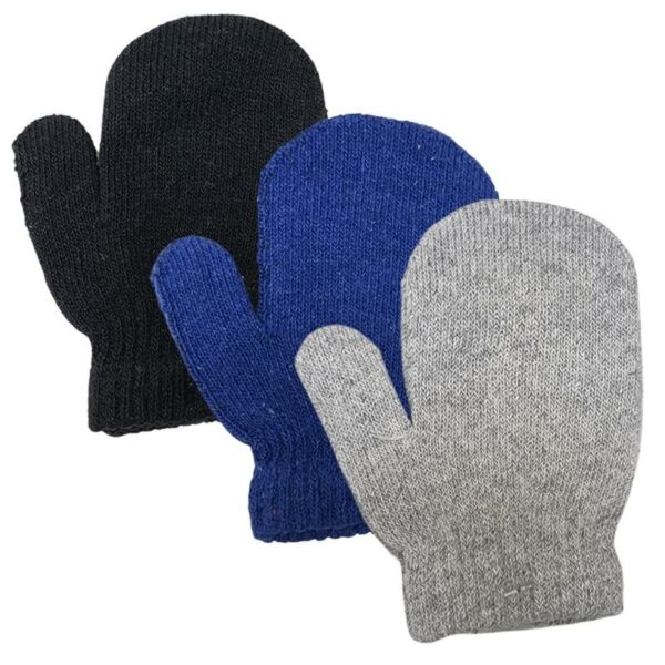 Wholesale Toddlers' Mittens, Asst. Colours (2-3 Years) - Image 5
