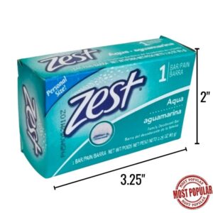 Wholesale Zest Bar Soap – Aqua 63g