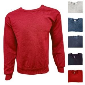 Wholesale Adult Crew Neck, Fleece – Asst. Colours (Size_ M-2XL)