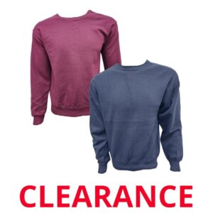 Wholesale Adult Crew Neck, Fleece – Asst. Colours (Size_ X-Large)