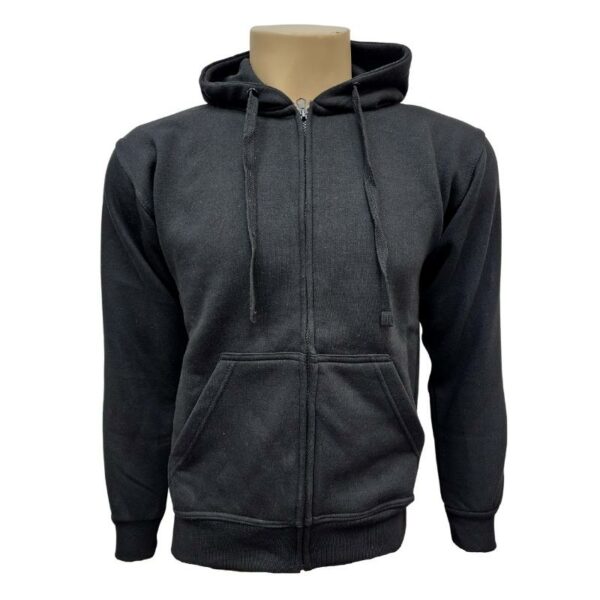 Wholesale Adult Full Zip Hoodie - Asst Colours (Size: Small) - Image 2