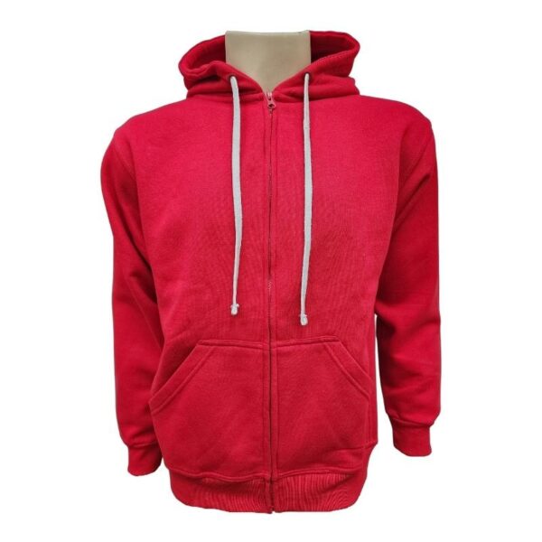 Wholesale Adult Full Zip Hoodie - Asst Colours (Size: Small) - Image 4