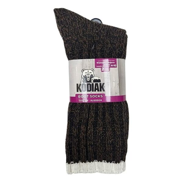 Wholesale Ladies Winter Boot Sock, 2-Pack - Size 4-10 ($3.00 Each) - Image 5