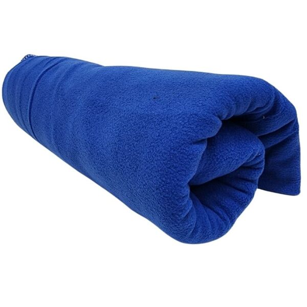 Wholesale Polar Fleece Blanket - Shades of Royal Blue (Size: 60" x 80") - Image 3