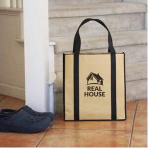 Jumbo Laminated Kraft Tote