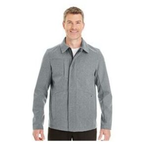 NORTH END Men's Edge Soft Shell Jacket with Fold-Down Collar