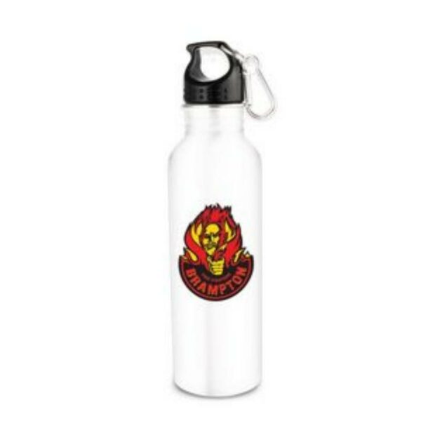 Custom Water Bottle Wide Mouth Flair w/Carabiner - 25oz
