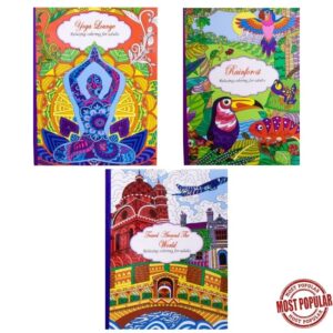 Wholesale Adult Colouring Books – Asst. Pattern (Size 8.5″ x 11″)