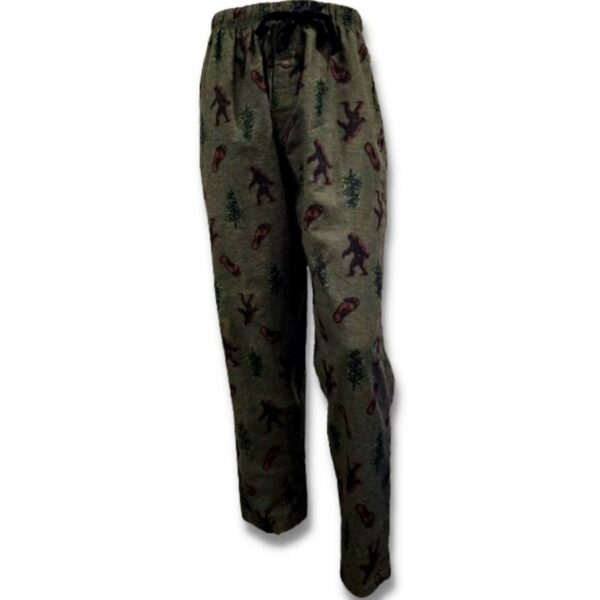Wholesale Adult Flannel Pajama Pants - Army (Size S-XXL) - Image 2
