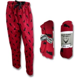 Wholesale Adult Flannel Pajama Pants – Red (Size S-XXL)