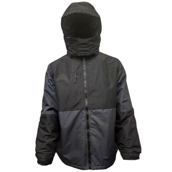 Wholesale Adult Winter Jacket with Hood, Asst. Colours (Size: 3XL & 4XL) - Image 3