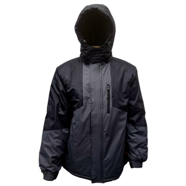 Wholesale Adult Winter Jacket with Hood, Asst. Colours (Size: 3XL & 4XL) - Image 2