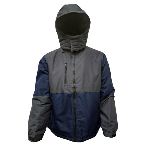 Wholesale Adult Winter Jacket with Hood, Asst. Colours (Size: 3XL & 4XL) - Image 2