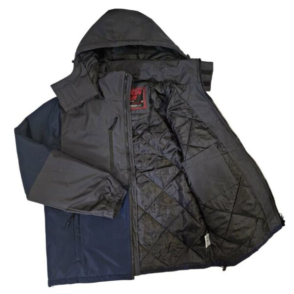 Wholesale Adult Winter Jacket with Hood, Asst. Colours (Size: 3XL & 4XL) - Image 6