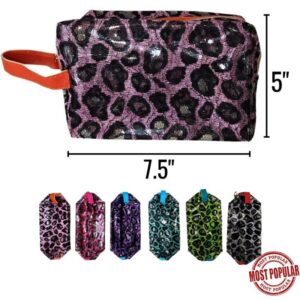 Wholesale Cosmetic Bag, Animal Print – Asst Colours