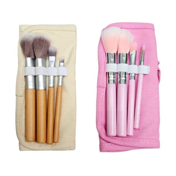 Wholesale Cosmetic Brush, 4 Piece Set - Asst. Colours - Image 2
