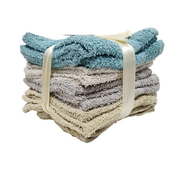 Wholesale Face Cloth_Towel, 12 Pack – Asst. Colours