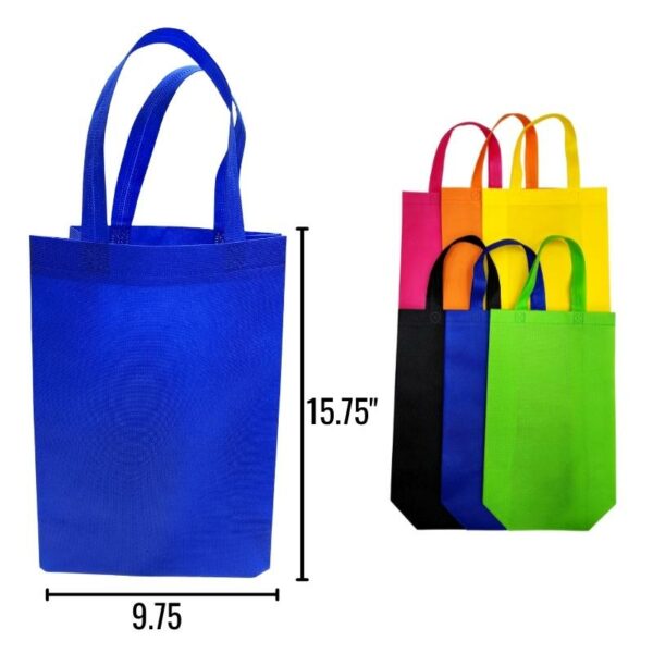 Wholesale Rectangle Tote Bags - Asst Colours (9.75″ x 15.75″) - Image 4