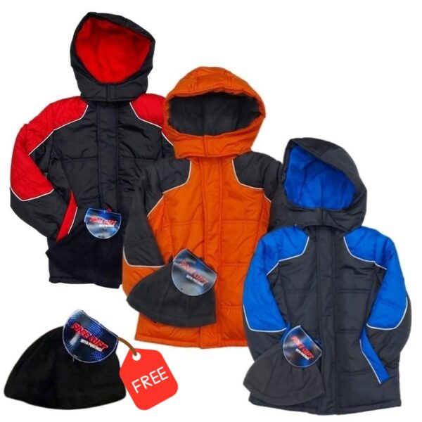 Wholesale Kid’s Winter Jacket/Coat with Hood (Size 2T-7T)