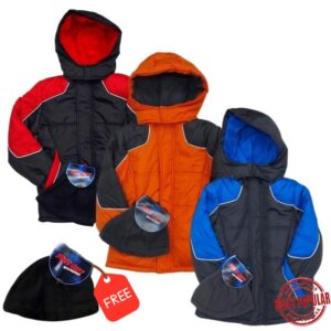 Wholesale Kid’s Winter Jacket/Coat with Hood (Size 2T-7T)