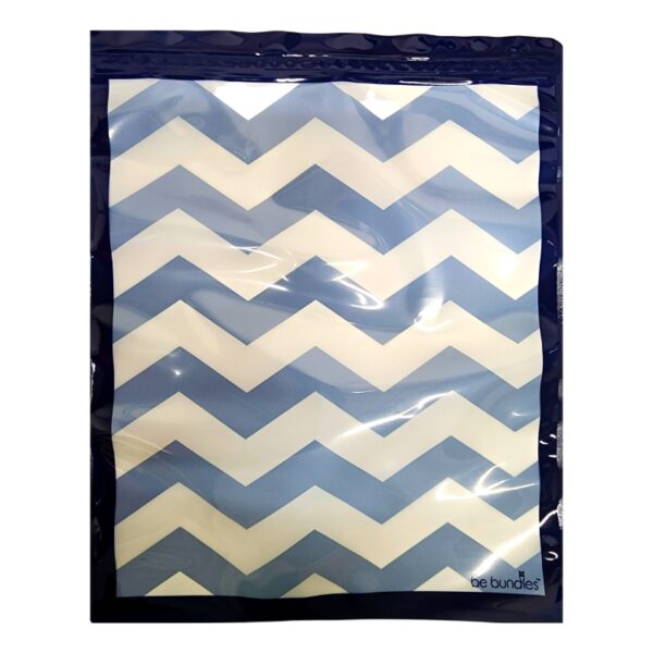 Wholesale Large Reusable Ziplock Bags – Navy 10.63″ x 13″ 10-Pack ($1.25 Each) - Image 4