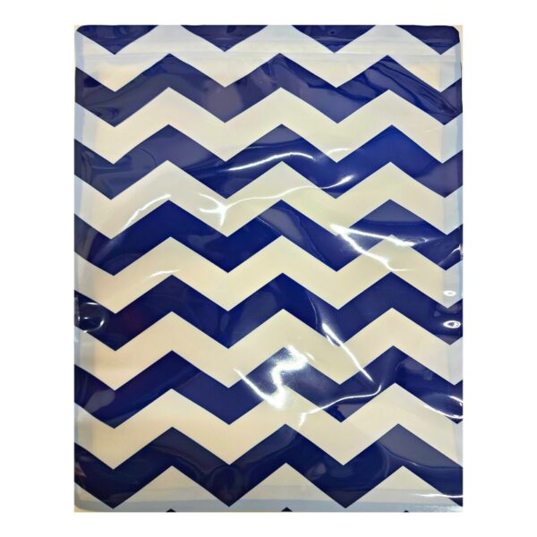 Wholesale Large Reusable Ziplock Bags – Navy 10.63″ x 13″ 10-Pack ($1.25 Each) - Image 3