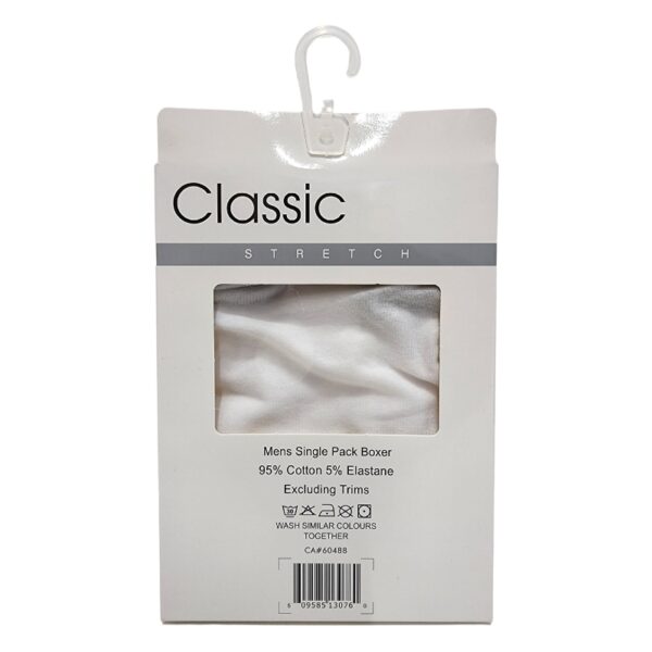 Wholesale Men Boxer Briefs (Size_ S-XL) back white