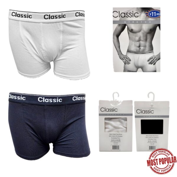 Wholesale Men’s Boxer Briefs (Size_ S-XL)