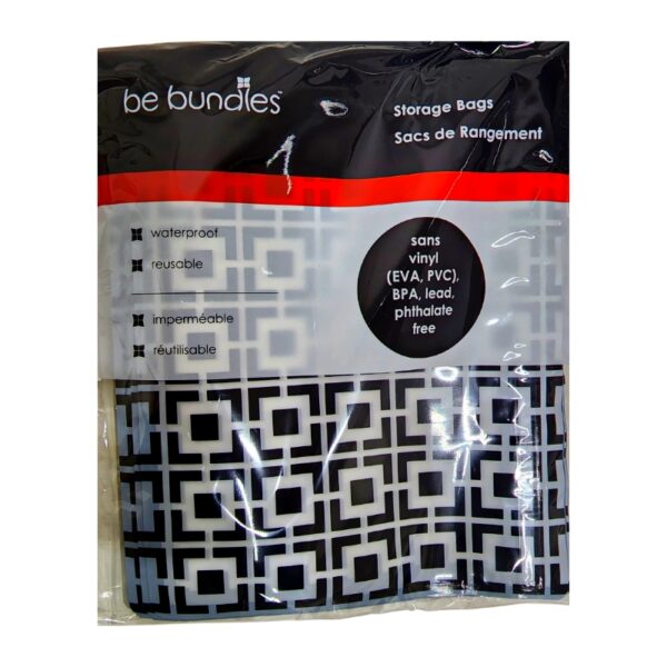Wholesale Small Reusable Ziplock Bags – Black/Grey 8″ x 10″ 12-Pack ($0.95 Each) - Image 6