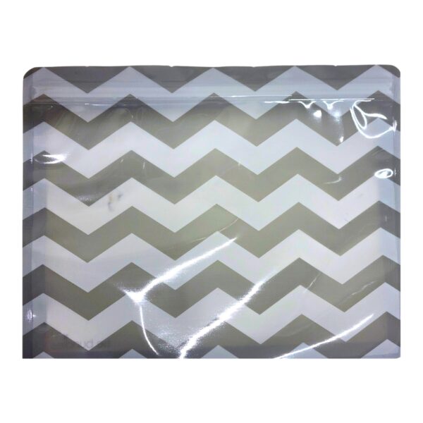 Wholesale Small Reusable Ziplock Bags – Grey 8″ x 10″ 12-Pack ($0.95 Each) - Image 3