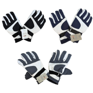Men’s Two-Tone Ski Gloves – Assorted Colors