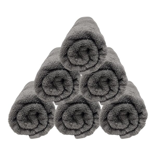 Wholesale Bath Towels – Solid Grey Colour (Size 27” x 54”)