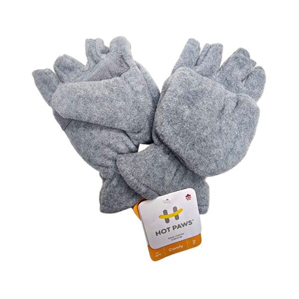 Wholesale Ladies Brand Name Polar Fleece Flip Gloves, Asst Colours– (S/M & L/XL) - Image 2
