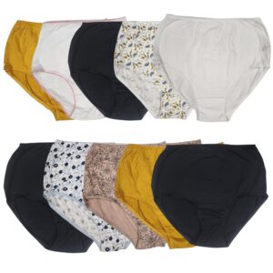 Wholesale Ladies’ Full Brief Asst. Prints, 5-Pack (Size_ XS-XXL) ($2.75 Each)