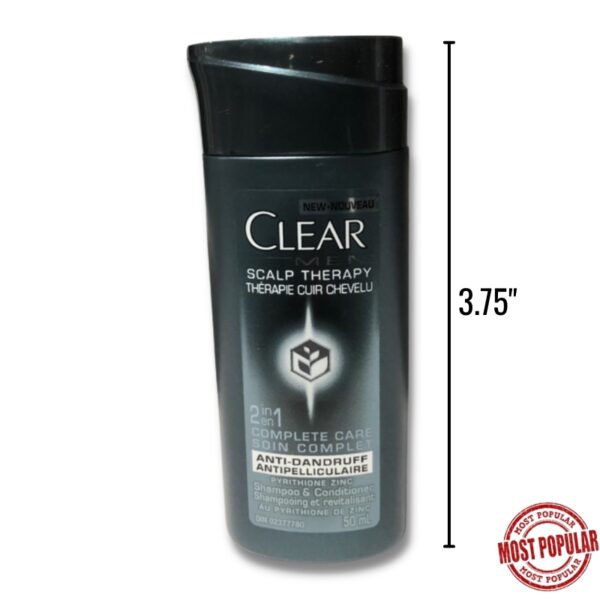 Wholesale Men's Shampoo & Conditioner Travel Size (Scalp & Hair Therapy, Anti-Dandruff) (50ml)