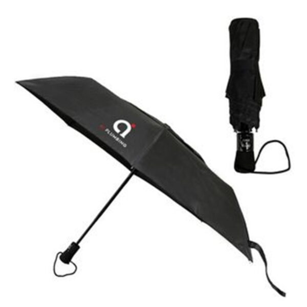 TELESCOPIC FOLDING UMBRELLA: 56" Arc