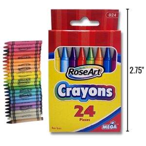 Wholesale 24-Pack Non-Toxic Crayons ($0.08 Each)