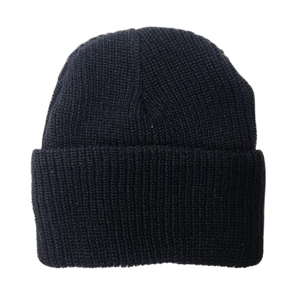 Wholesale Adult Cuff Toque – Black