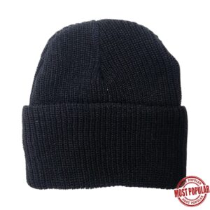 Wholesale Adult Cuff Toque – Black