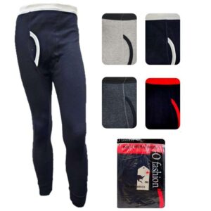 Wholesale Adult Thermal Long Johns, Asst. Colours (Size S-XL)