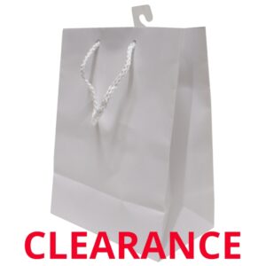 Wholesale Gift Bags- White Colour- Medium Size (9x7x4)