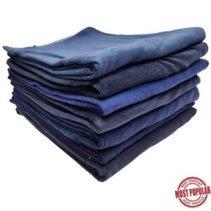 Wholesale Polar Fleece Blanket – Asst. Shades of Navy (Size_ 60” x 80”)