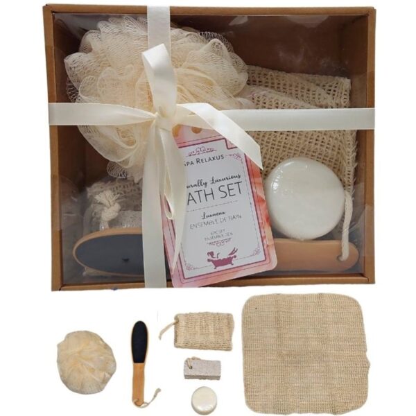 Wholesale 6-Piece Spa Set in a Gift Box – Luxurious Lavender