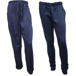 Wholesale Adult Fleece Track Pant Navy