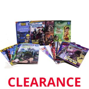 Wholesale Licensed Kids’ Story Books, Reading Levels 1 & 2 – Asst. (Size 9” X 6”)