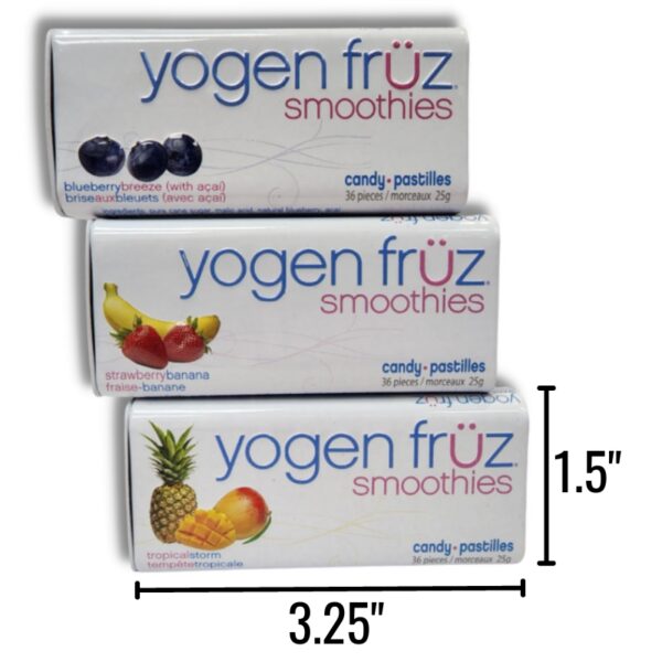 Wholesale Yogen Früz Smoothie Candy – Asst Flavours – 25g