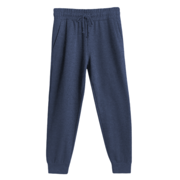 Wholesale Adult Fleece Track Pant Navy- Size X-Large