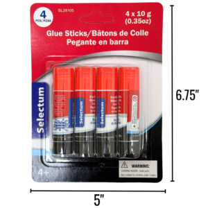 Wholesale 4-Pack Glue Sticks ($0.55 each)