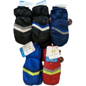 Wholesale Brand Name Children's Ski Mitten, Asst. Colours (Size_ 4-6X)